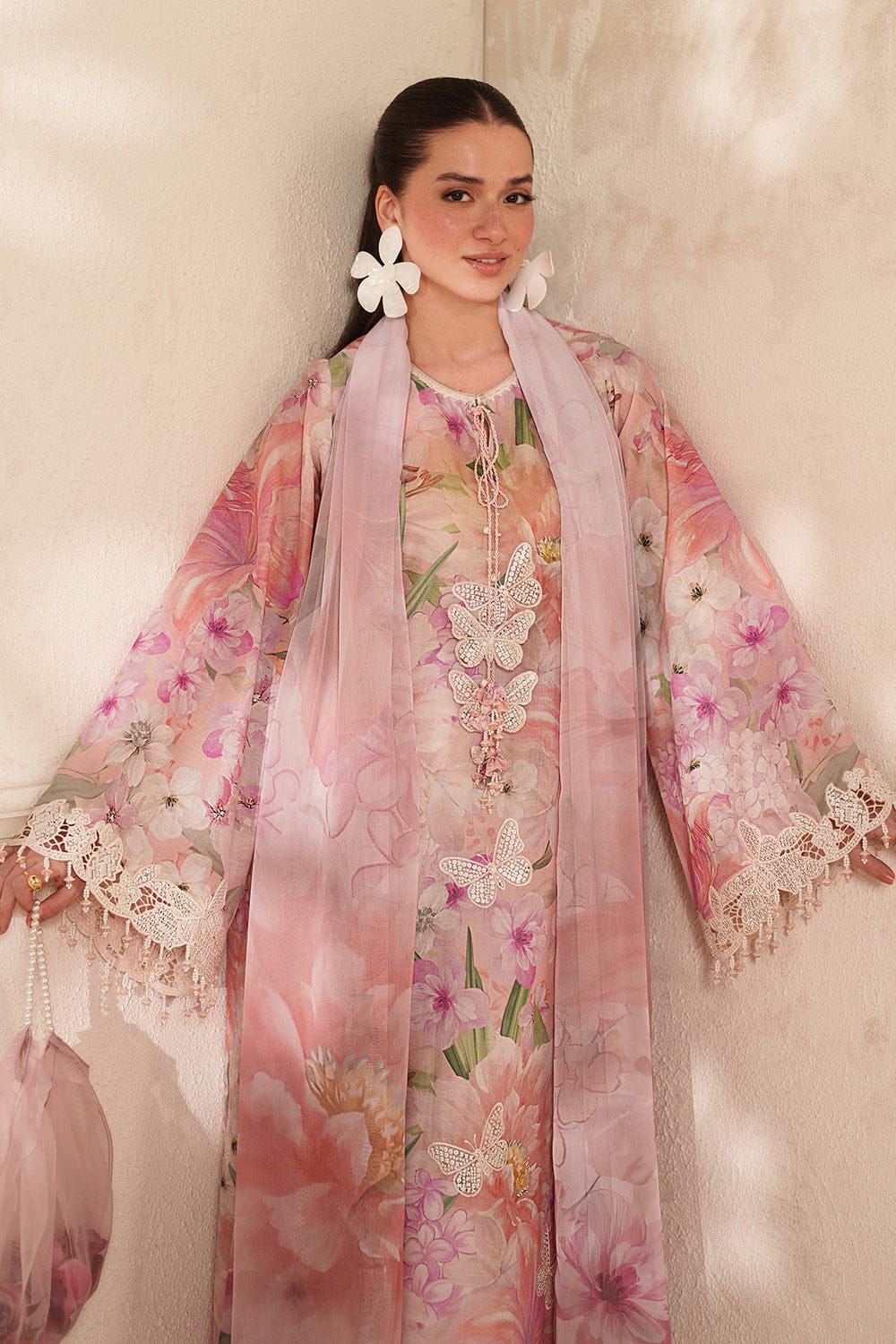 Baroque UF-4412 Multi Luxury Lawn Printed Embroidery 3 picec Unstitched