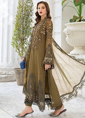 Maria B Formal Collection Chiffon Fabric New Arrival Code 1011