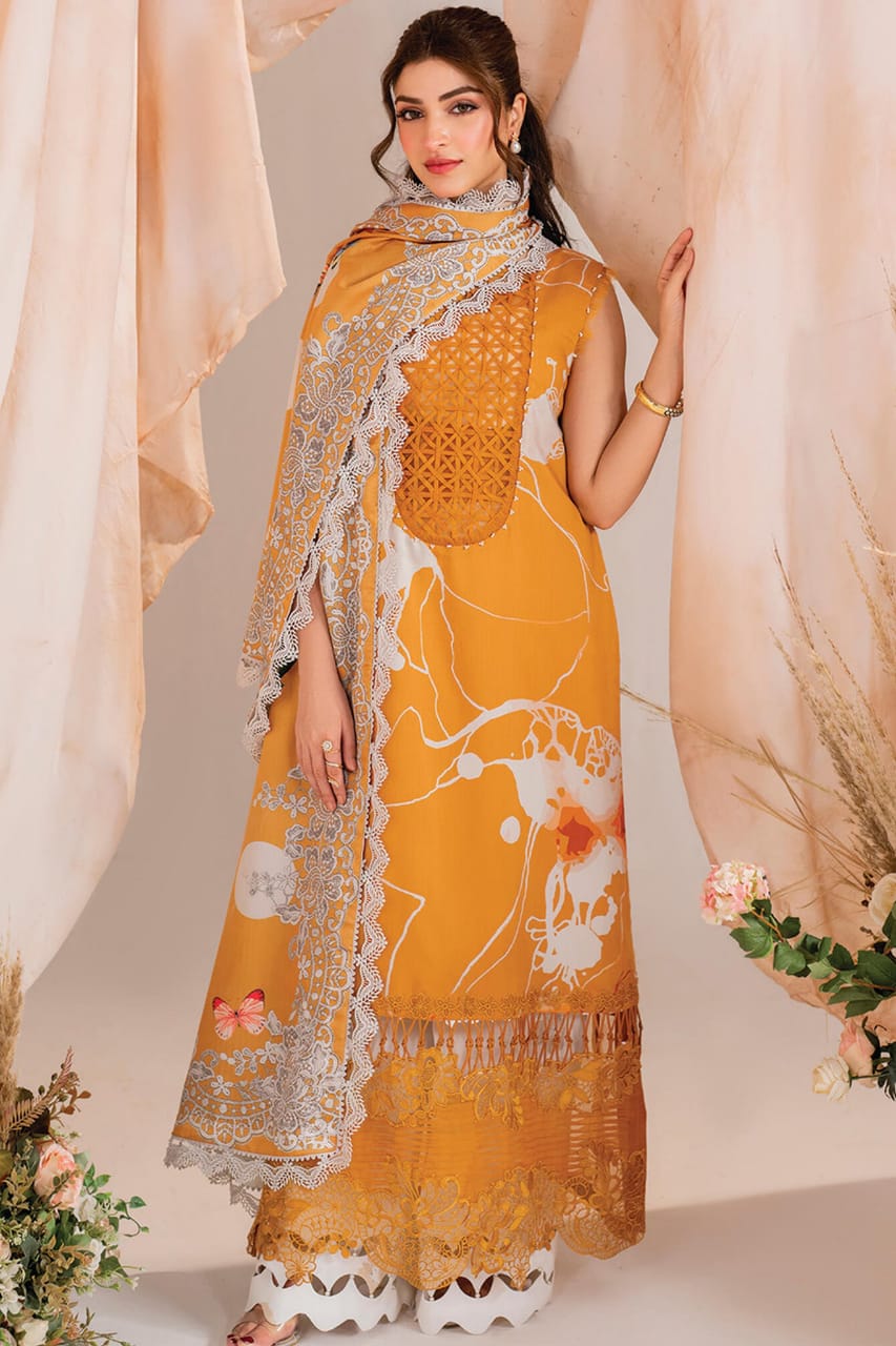 Asifa Nabeel Solstice-MW-08 Lawn Emb 3pc Unstitched SC-1289
