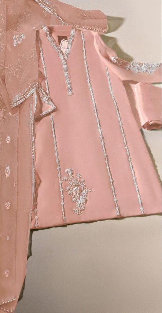 AGHA NOOR ORGANZA DRESS FORMAL COLLECTION UNSTITCHED SC 1007