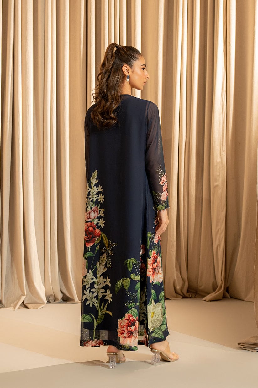 LULUSAR SILK BLACK HANDWORK DRESS SC 1108