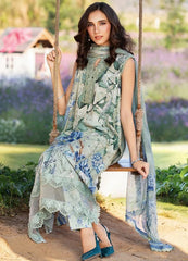 Maria B Light Green Lawn Embroidery 3pc Unstitched SC-1285