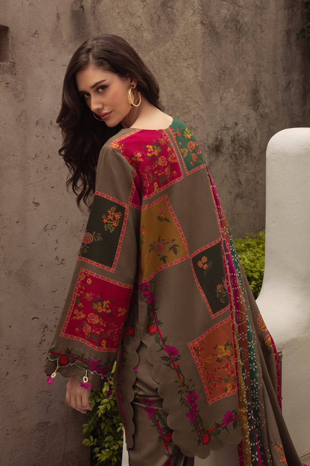 Charizma Digital Printed Lawn Embroidery 3piece Unstitched