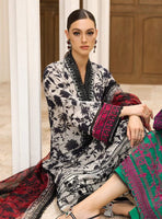 Z.C Tahara Duptta Chiffon Lawn Embroidery Dress Unstitched SC-1278