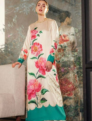 Lulusar Silk Hania Amir Wear Hand Work New Arrival Party Wear Collection