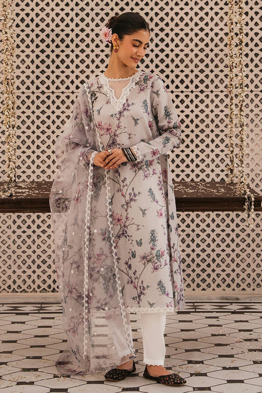 Cross Stitch Light Embroidery Dress  - No: SC 1075 - Shiss collection
