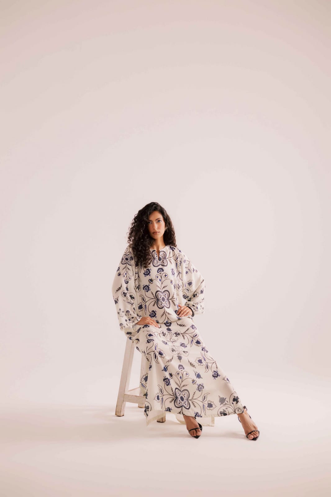 Azar Swiss Lawn Printed 2-Piece Dress Unstitched