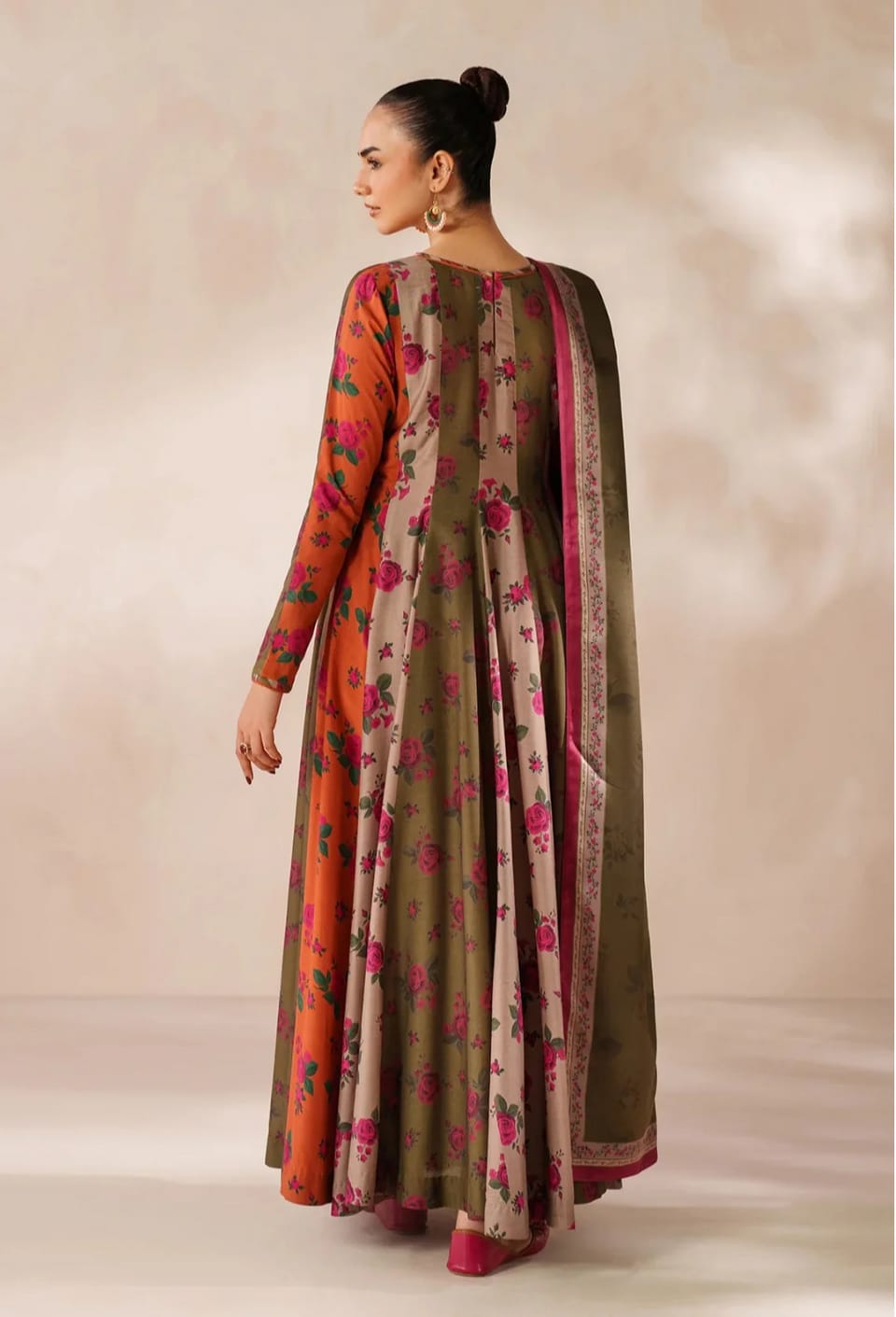 Baroque Swiss Lawn Digital Printed 2-Piece Dress Unstitched