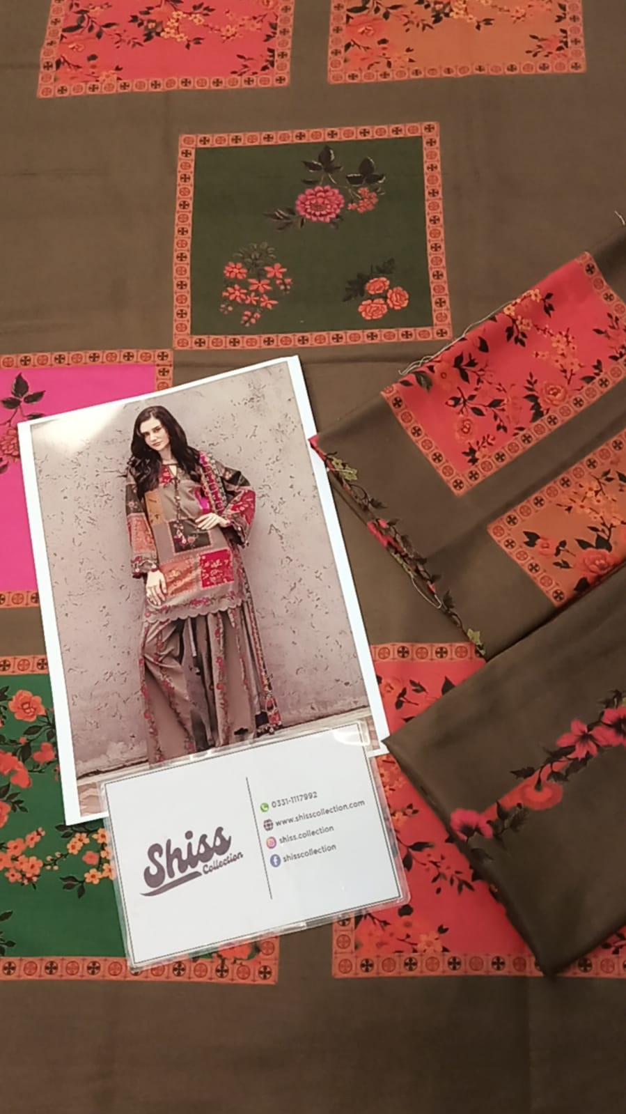 Charizma Swiss Lawn Digital Printed 2-Piece Dress Unstitched