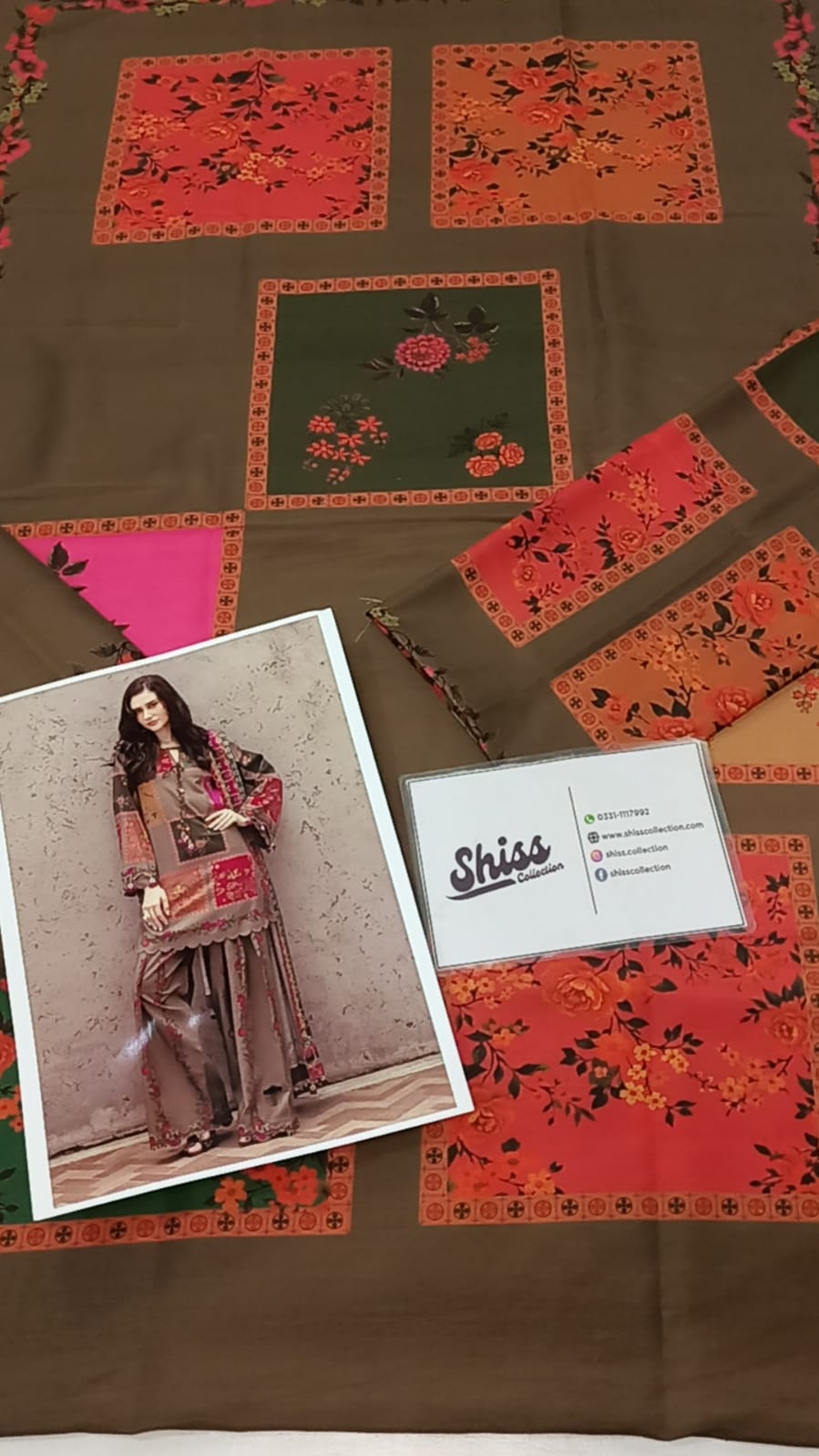 Charizma Swiss Lawn Digital Printed 2-Piece Dress Unstitched