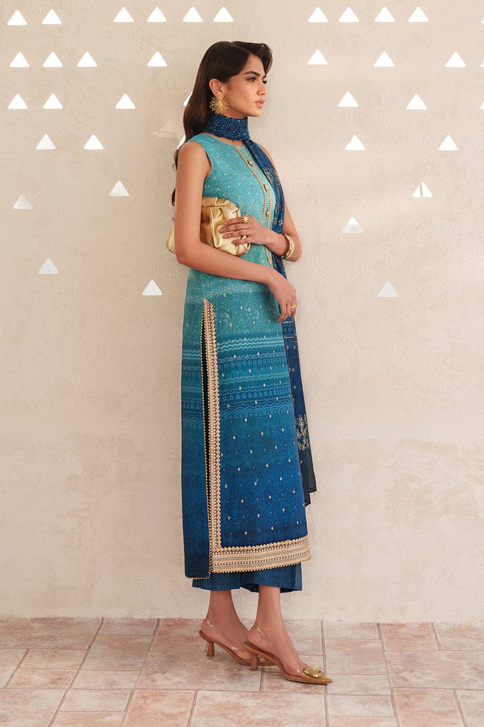 Baroque UF-4400 Luxury Lawn Printed Embroidery 3 picec Unstitched