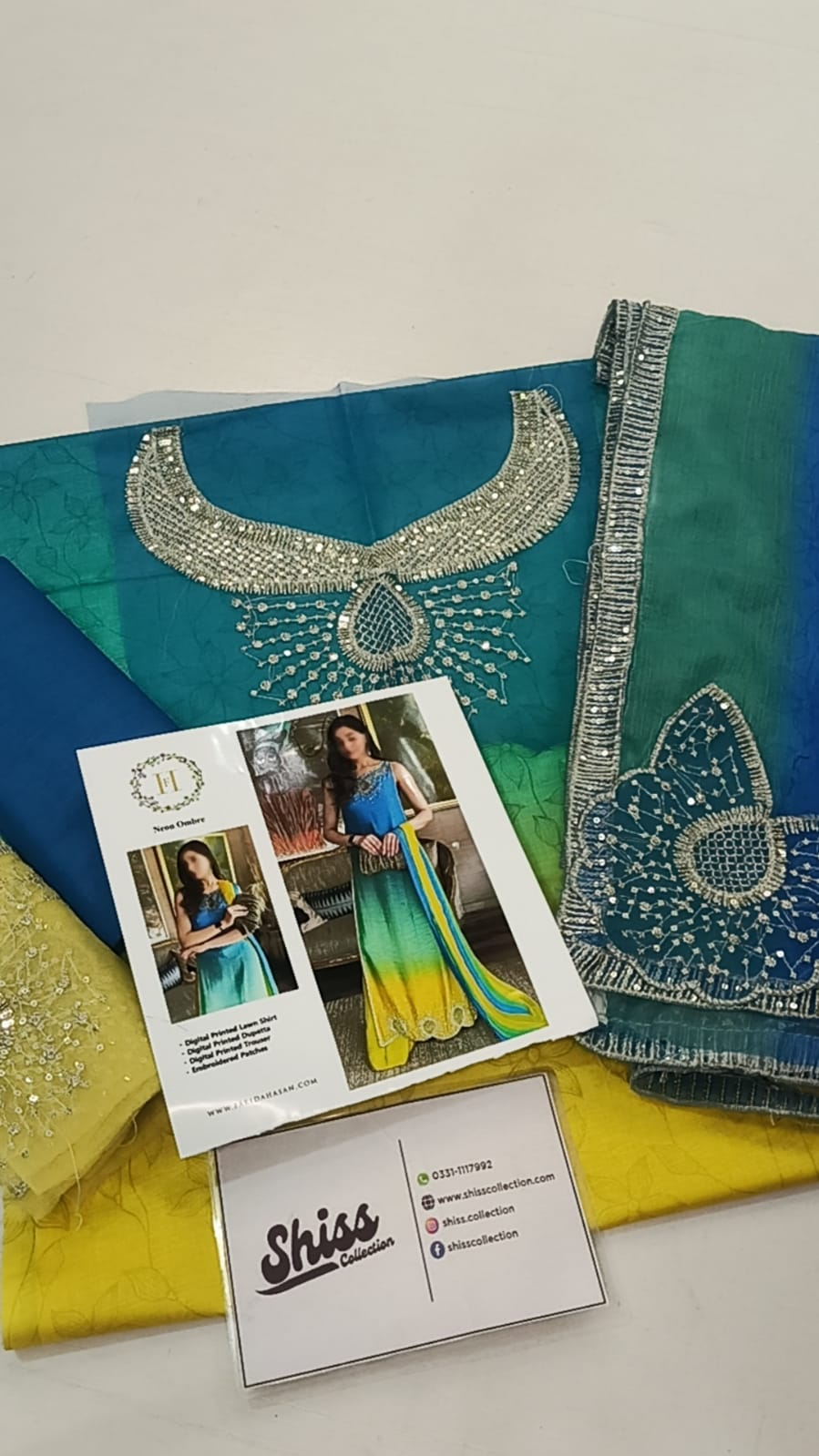 Farida Hassan Lawn Embroidery New Arrival 3piece Unstitched