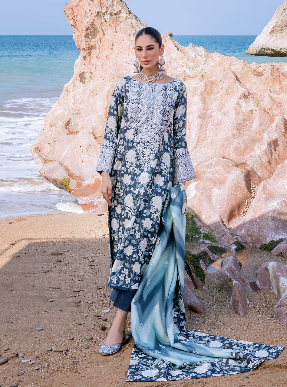  ZAINAB CHOTTANI Lawn Dress  - No: SC 1242 - Shiss collection