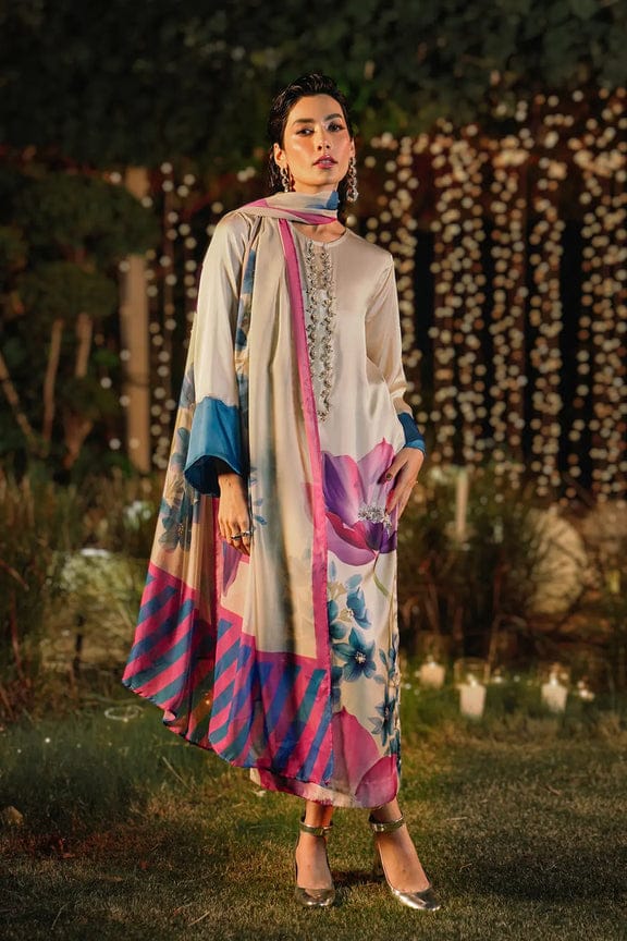 Lulusar Silk Multi Hand Work New Arrival Party Wear Collection SC 1110
