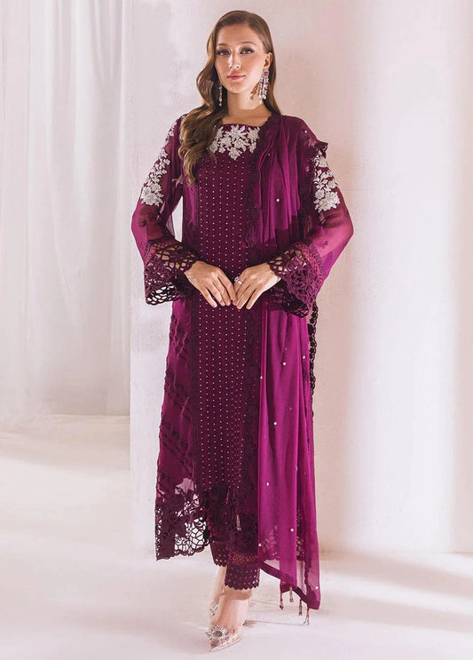 Azure Embroidered Suits Unstitched 4 Piece