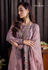 Asim Jofa Bekhudi Luxury Chiffon purple Formal Collection SC 1015