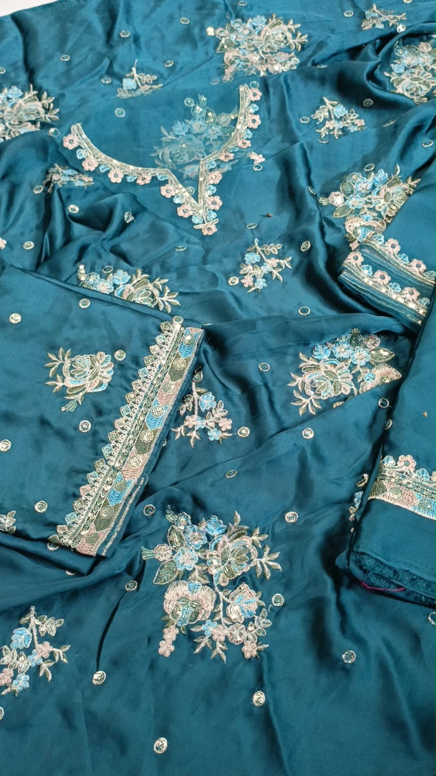 Ethinc Zinc New Arrival Luxury Silk Embroidery 2Piece Unstitched