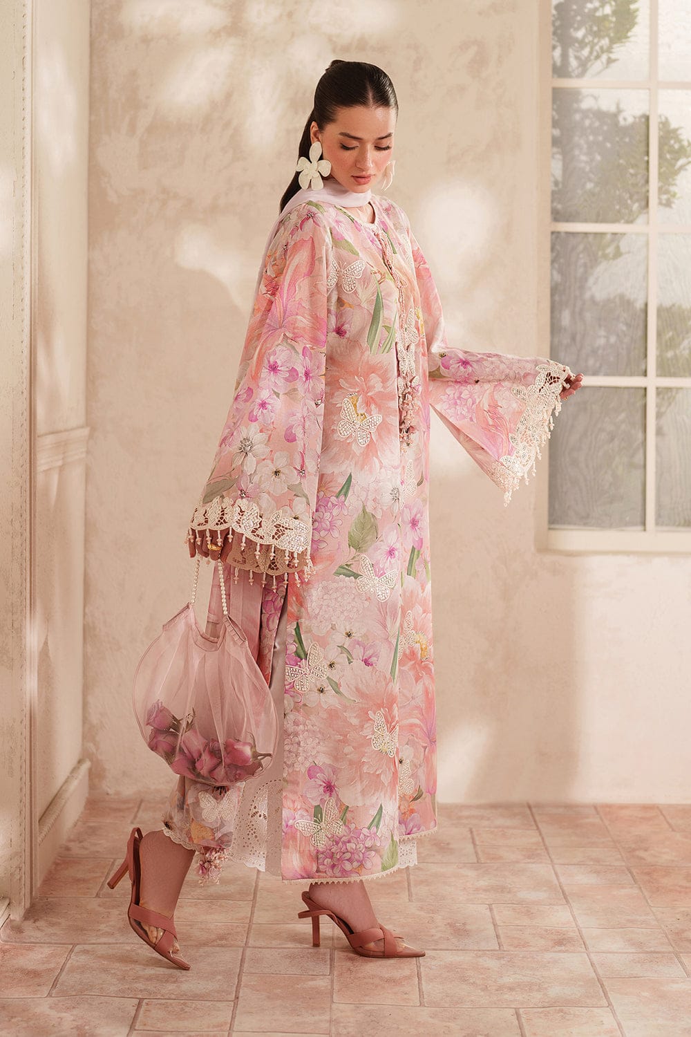 Baroque UF-4412 Multi Luxury Lawn Printed Embroidery 3 picec Unstitched