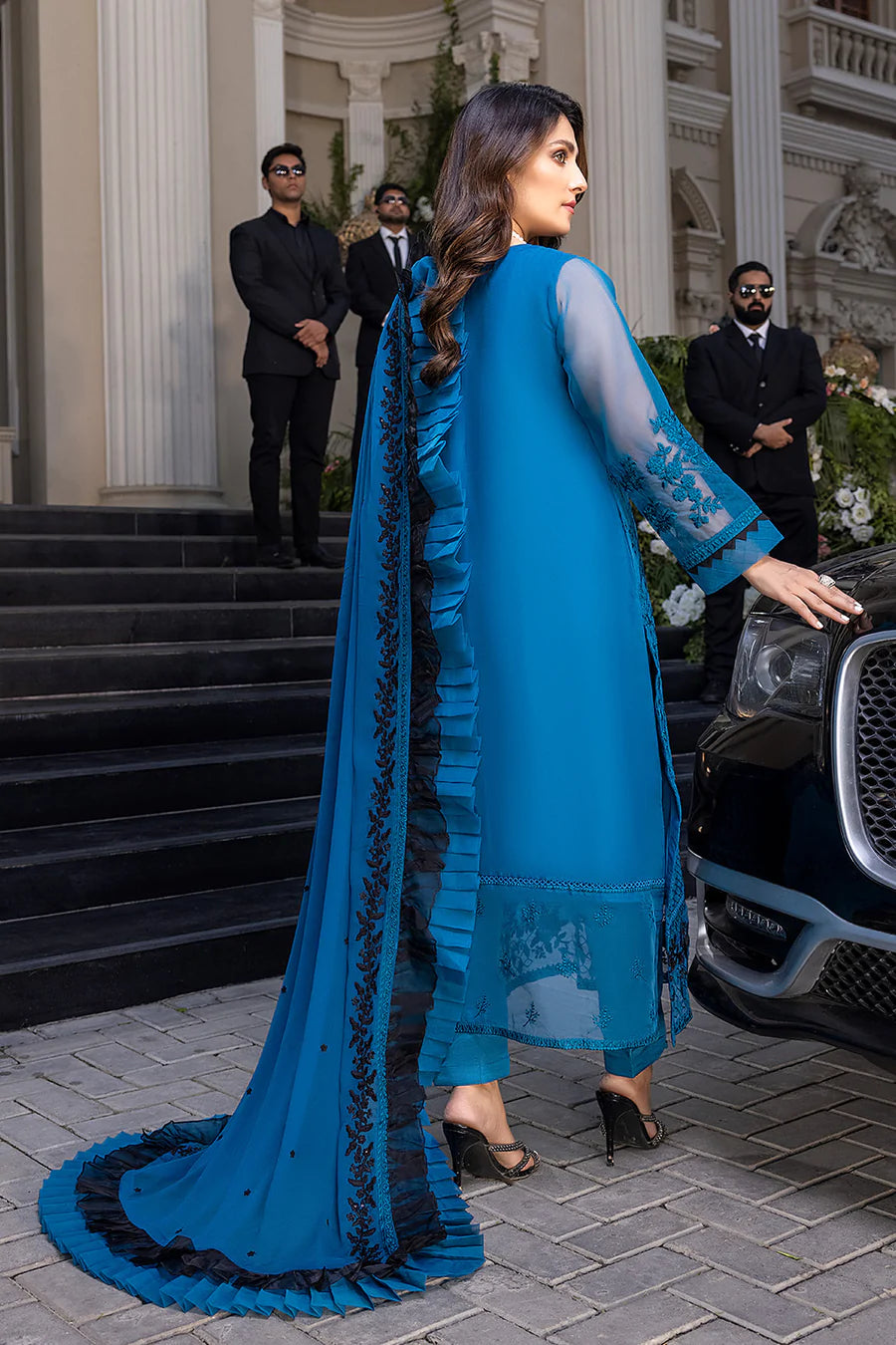 chiffon embroidered dresses in pakistan CHIFFON DRESSES SaifullahStore