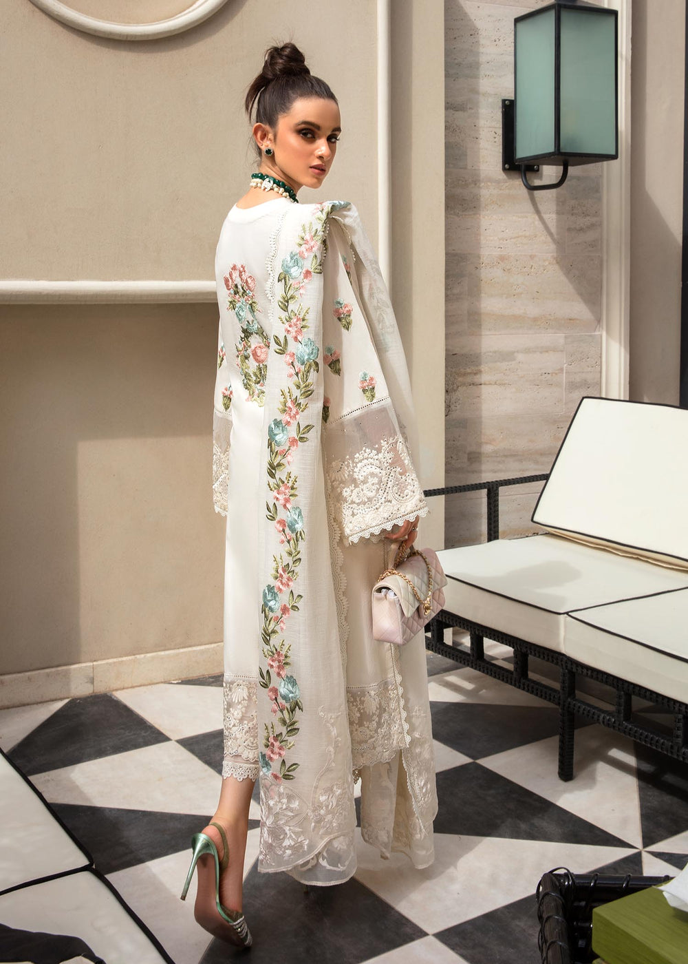 CRIMSON Lawn 3 Piece Unstitched Suit CSSL-MONSOON BLOOMS-22 SC 1069