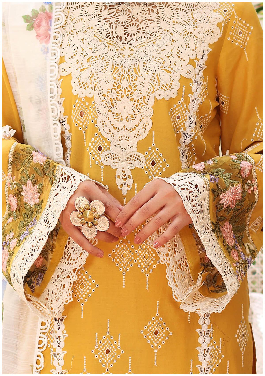 KML 06 ZAFFARAN  3 Piece Unstitched Suit SC 1101