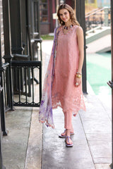 Noor By Saadia Assd D01-B 3 Piece Unstitched Suit   SC 1218