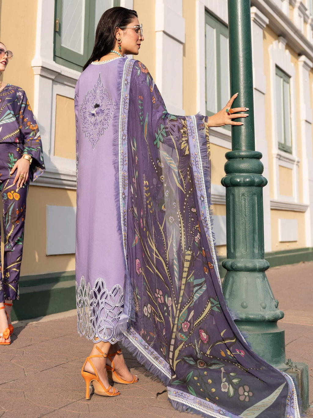 MUSHQ MSL-23-D9 3 Piece Unstitched Suit Luxury Collection SC 1213