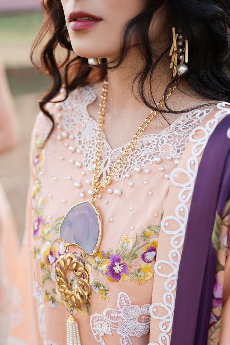 MUSHQ  MSL-23-D16 3 Piece Chikankari Dress SC 1203