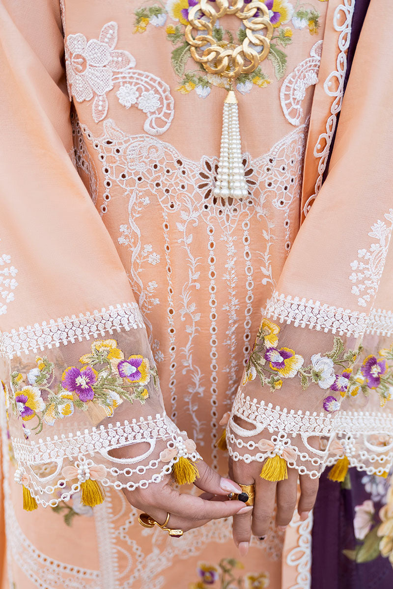 MUSHQ  MSL-23-D16 3 Piece Chikankari Dress SC 1203