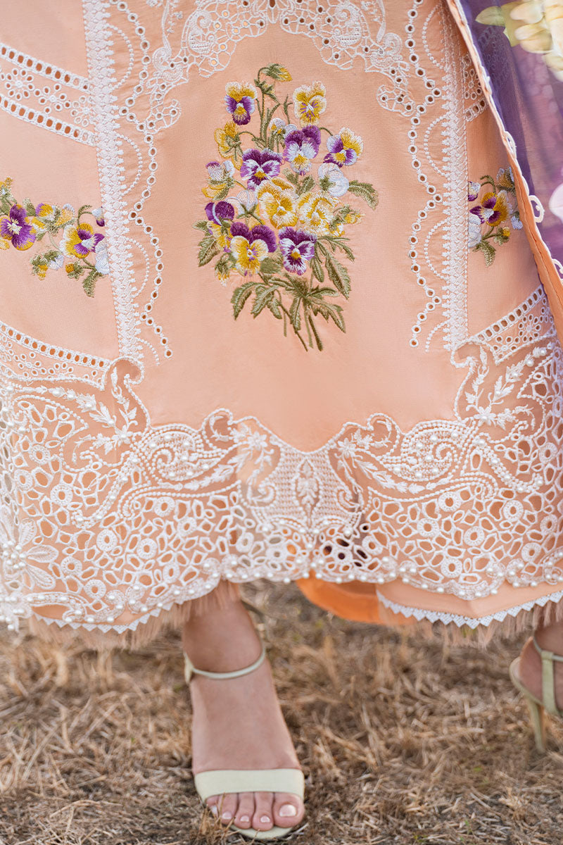 MUSHQ  MSL-23-D16 3 Piece Chikankari Dress SC 1203