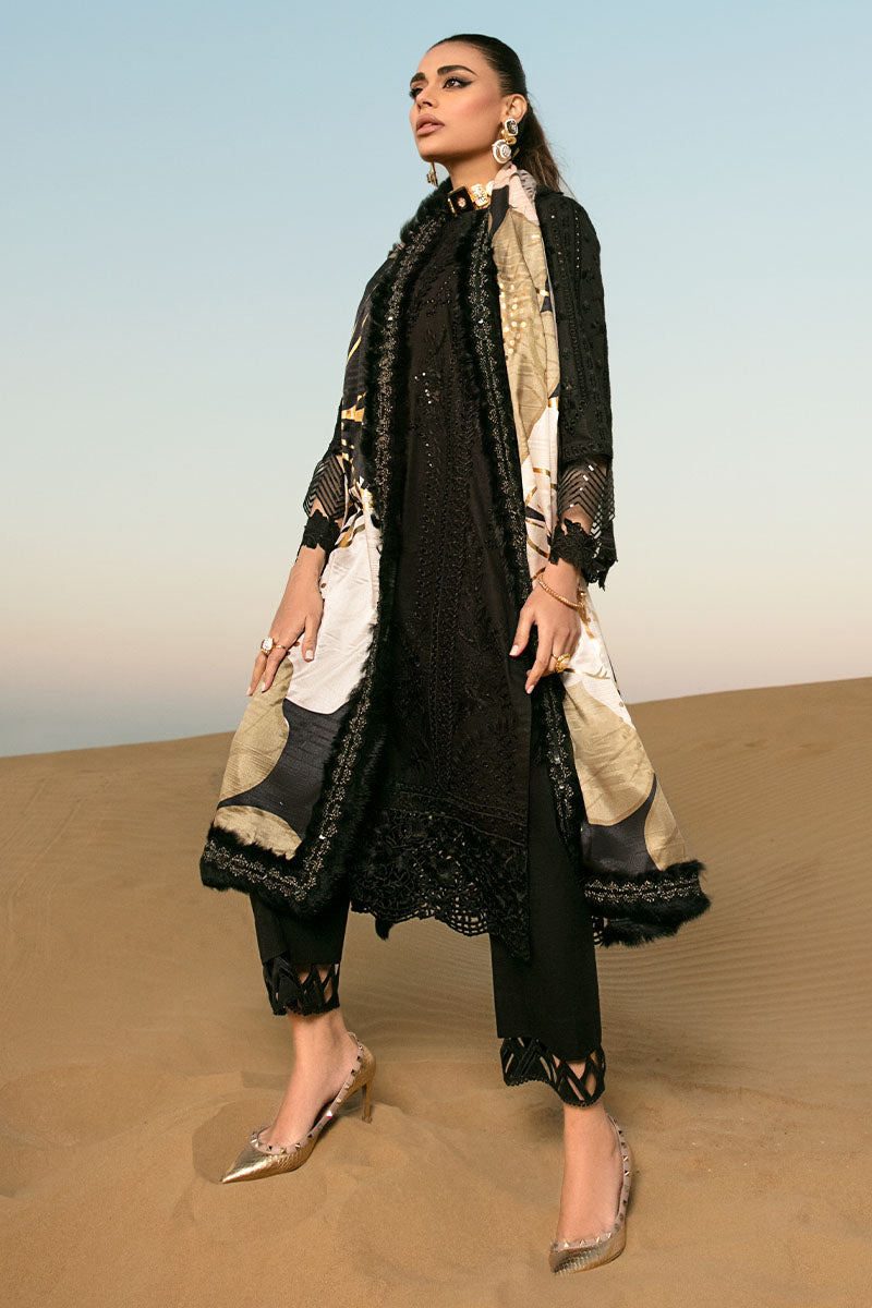 Rangrasiya Chikankari Collection Black SC 1225