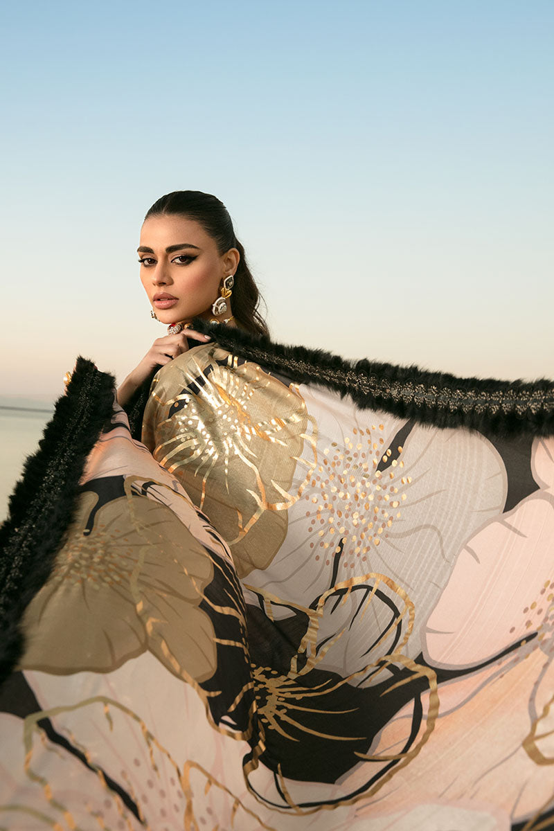 Rangrasiya Chikankari Collection Black SC 1225